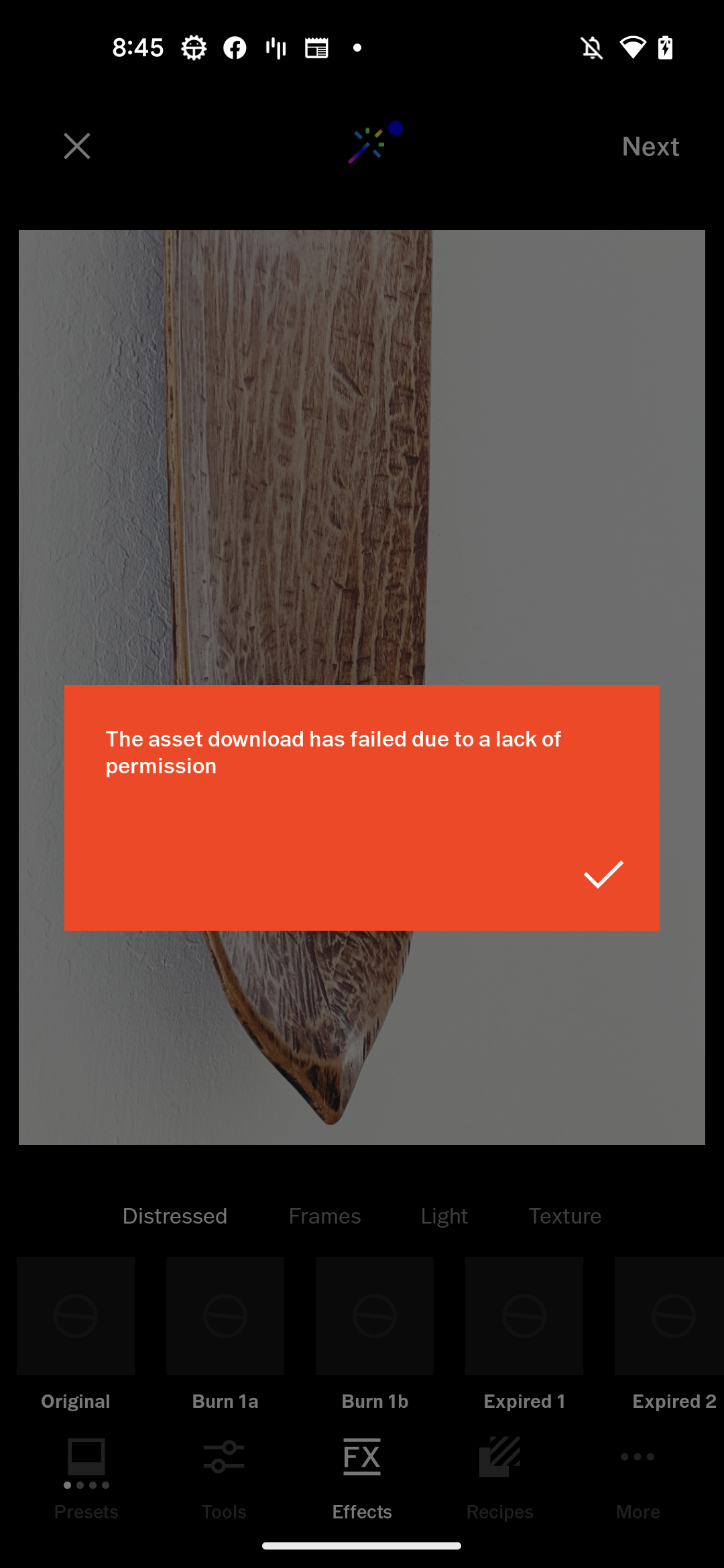 Android FX Errors FAQ The VSCO Help Center