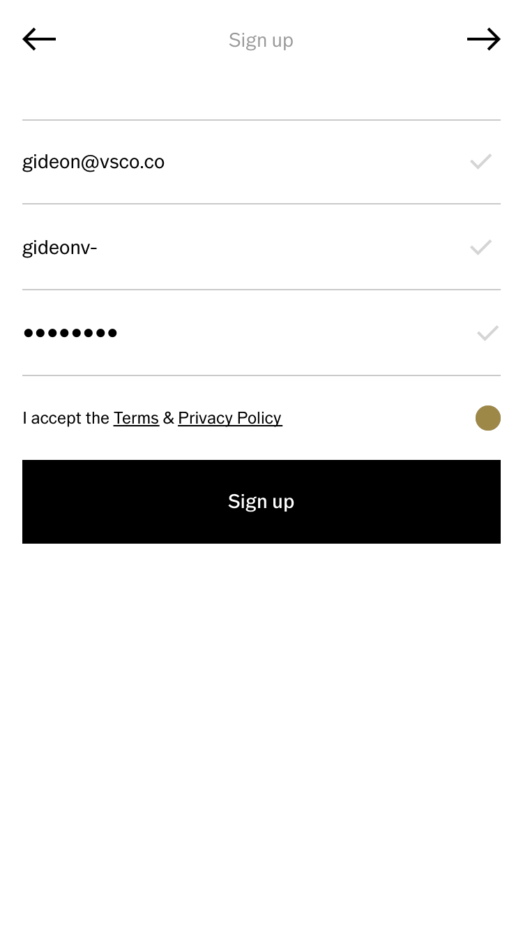 VSCO How to create a VSCO Account VSCO Technical Support