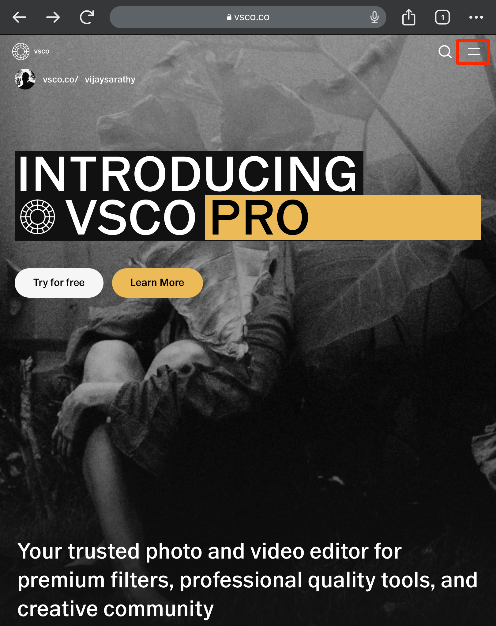 Vsco hot sale subscription box