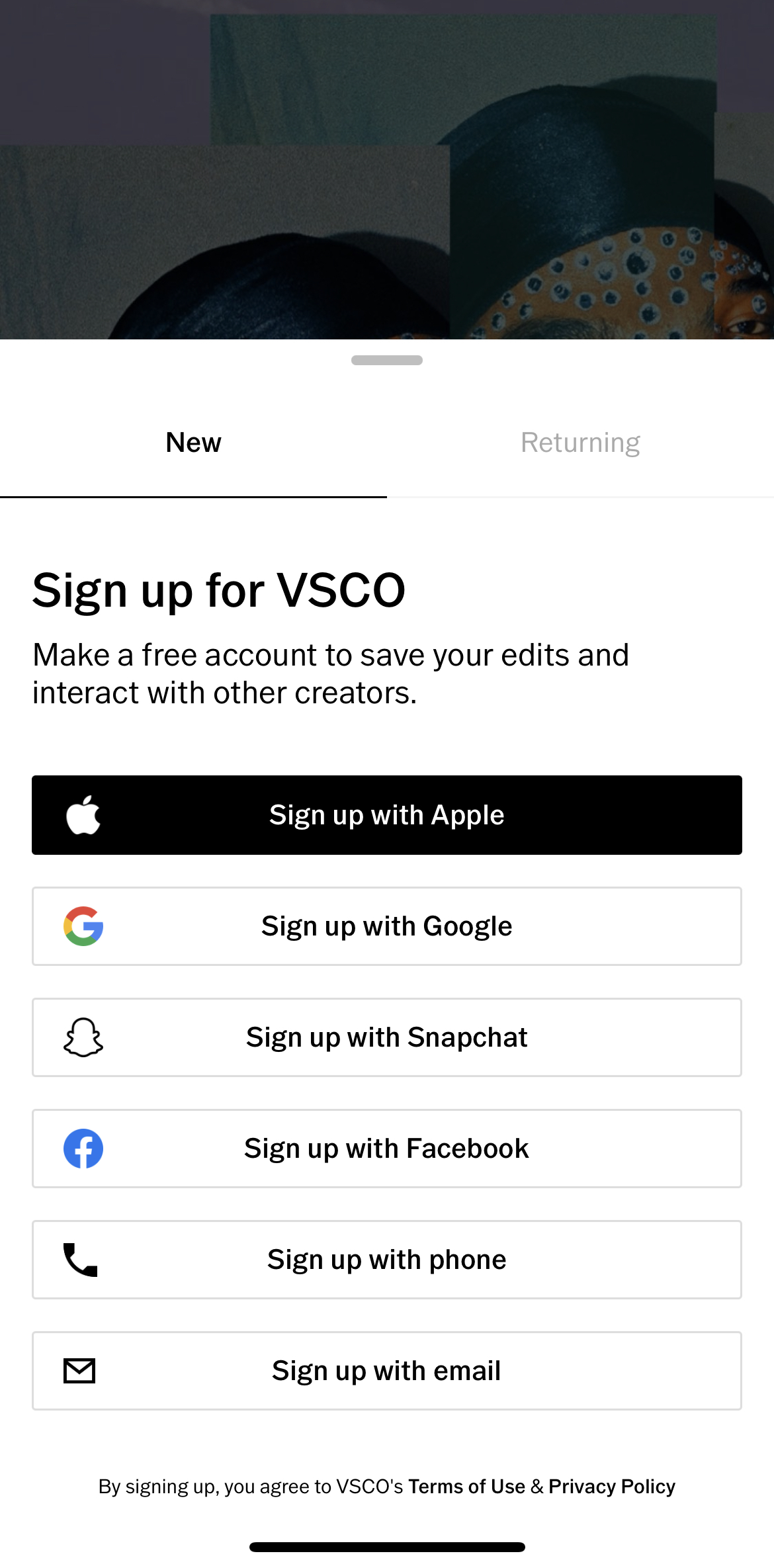 Account vsco sales