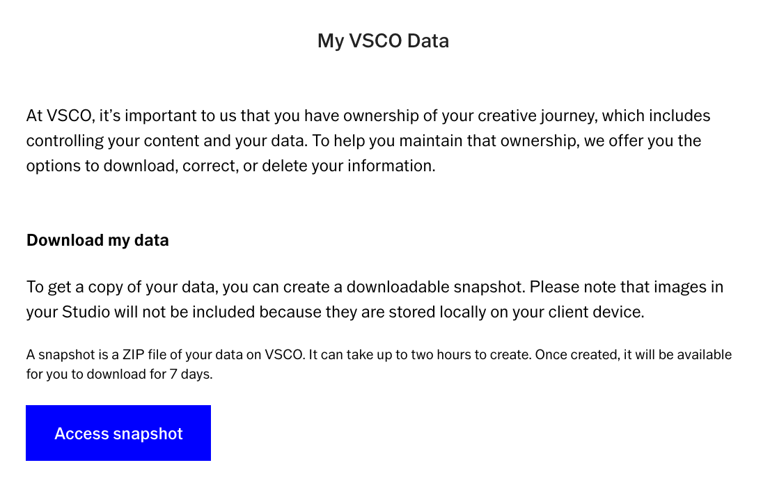 How to edit your VSCO Profile – The VSCO Help Center