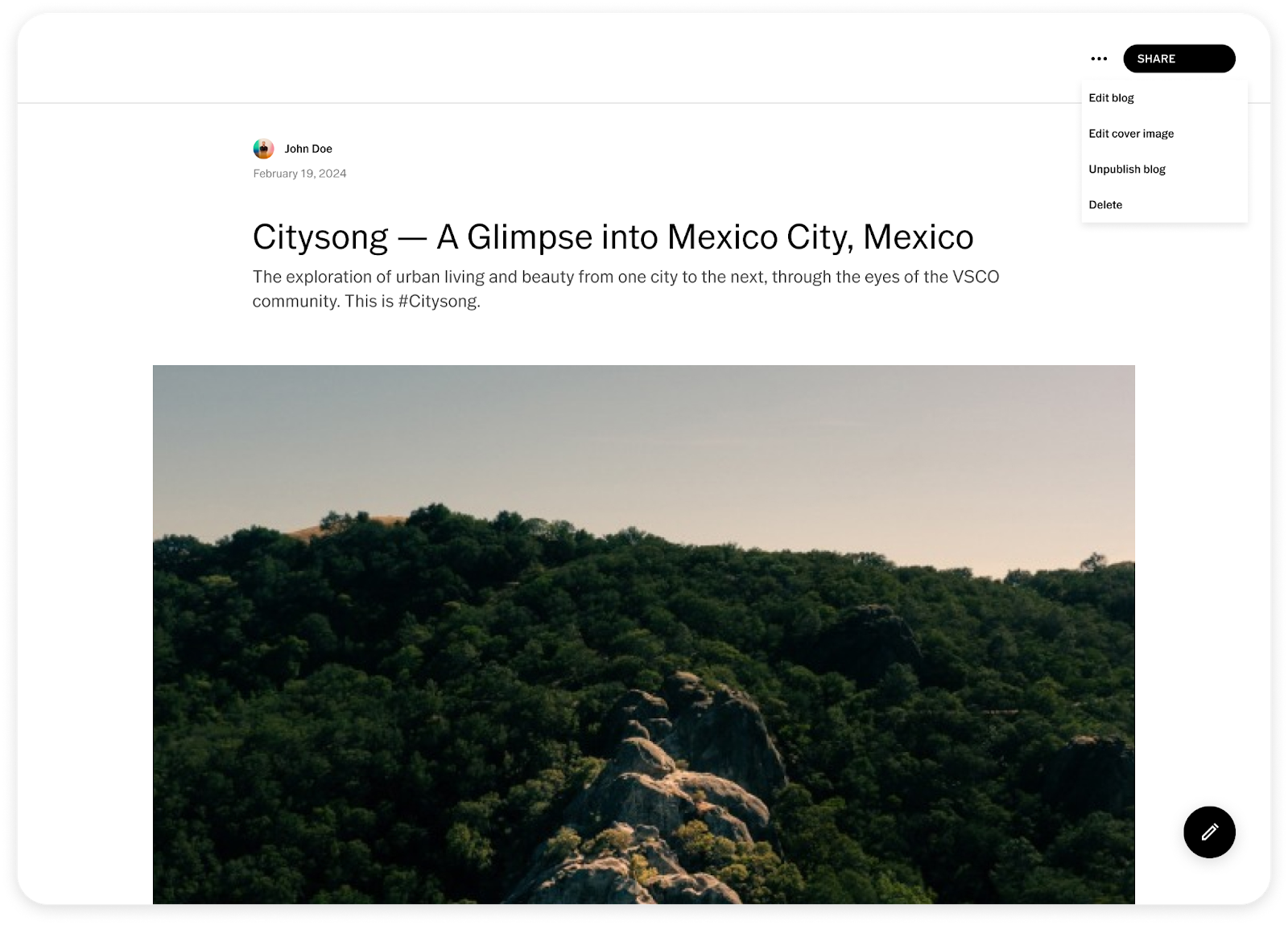 How to Use VSCO Blogs – The VSCO Help Center