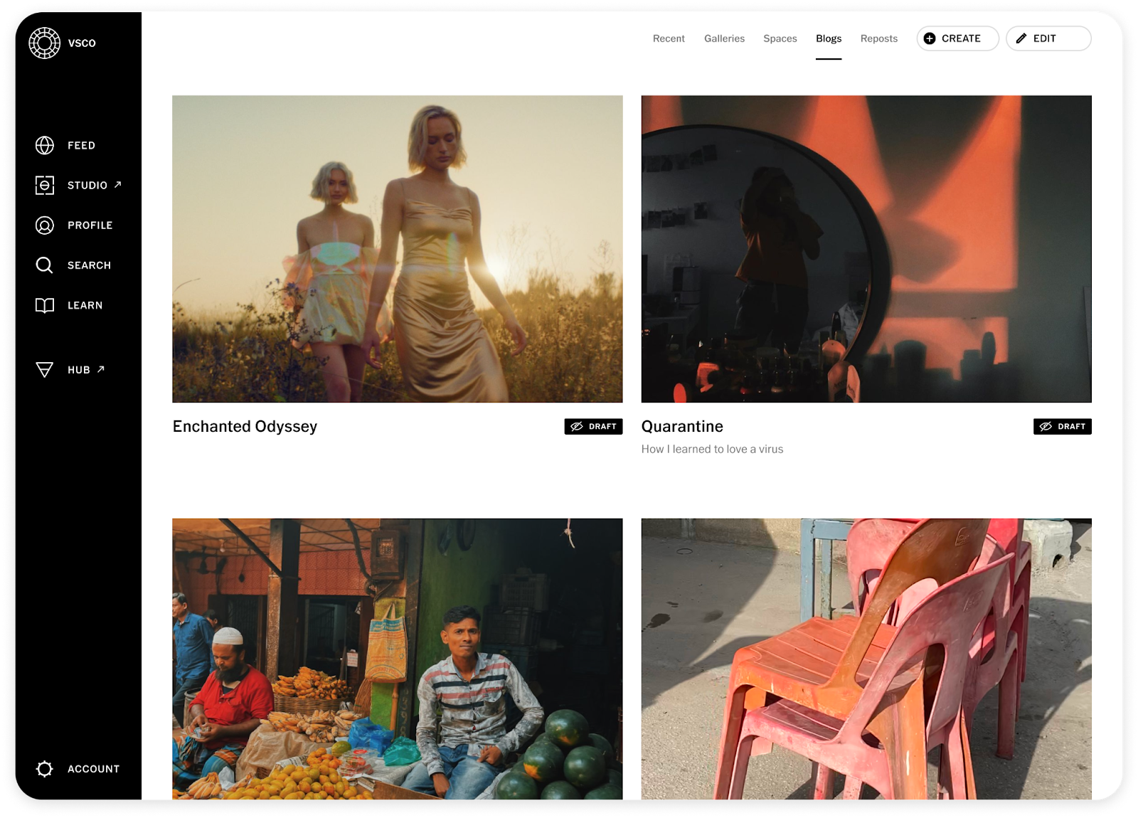 How to Use VSCO Blogs – The VSCO Help Center