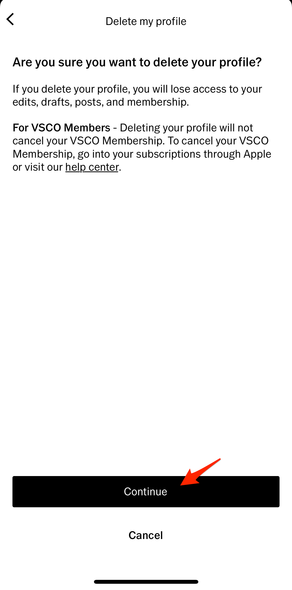 How do I delete my VSCO Account? The VSCO Help Center